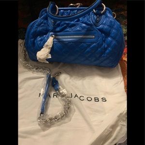NWT Marc Jacobs blue The Stam bag